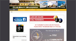 Desktop Screenshot of clubmount.co.nz